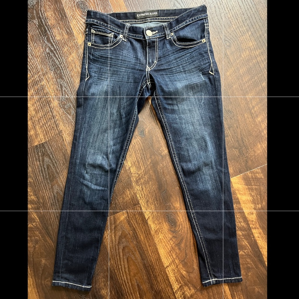 Express Stella low rise legging  jeans